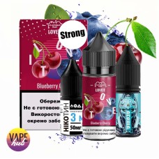 Набір Flavorlab Love it Strong 30 мл 50 мг - Blueberry Cherry