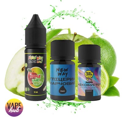 Набор New Way Black 15 Мл 10 Мг Apple Lime - купити