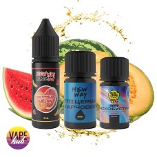 Набор New Way Black 15 Мл 50 Мг Watermelon Melon