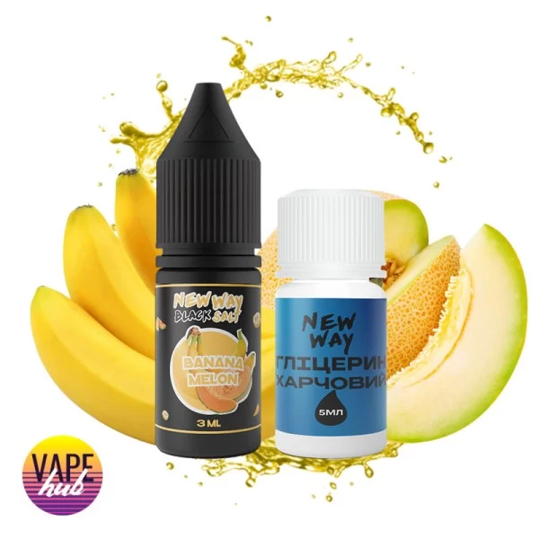 Набір New Way Black 10 мл 50 мг - Banana Melon — купити