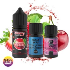 Набор New Way Black 30 Мл 65 Мг Cherry Strawberry