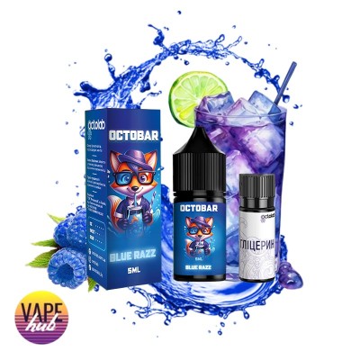 Набор OctoBar NFT Salt 10 мл 50 мг - Blue Razz Набор OctoBar NFT Salt 10 мл 50 мг - Blue Razz