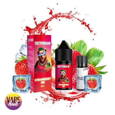 Набір OctoBar NFT Salt 10 мл 50 мг - ﻿Strawberry Ice - купити