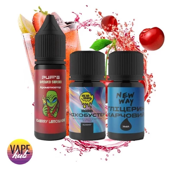 Набір PUFS 15 мл 10 мг - Cherry Lemonade — купити
