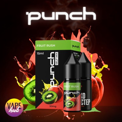 Набір сольовий Punch 15 мл 50 мг - Fruit Rush - купити