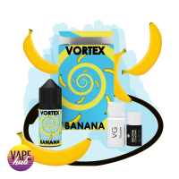 Набір сольовий Vortex 30 мл 25 мг - Banana