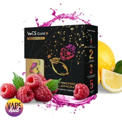 Набор Wes Gold 30 мл 50 мг - Raspberry Lemon - купити