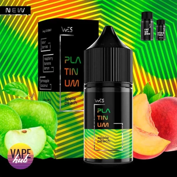 Набор WES Platinum 30 мл 50 мг - Apple Peach — купить