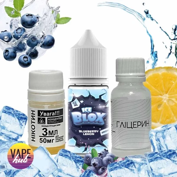 Набор Ice Blox 30 мл 50 мг - Blueberry Lemon — купить