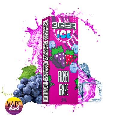 Набор 3ger Salt 30 Мл Мг Frozen Grape - купити