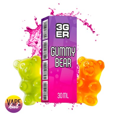 Набор 3ger Salt 30 Мл 50 Мг Gummy Bear - купити