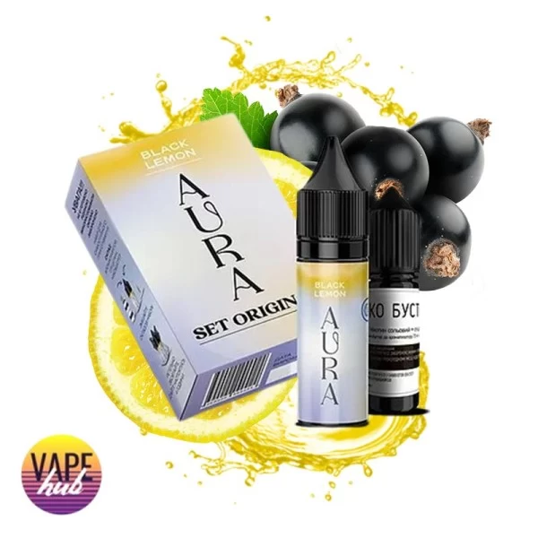 Набір Aura 15 мл, 30 мг - Black Lemon — купити