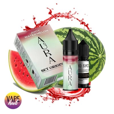 Набор Aura 15 мл, 30 мг - Juicy Watermelon - купити