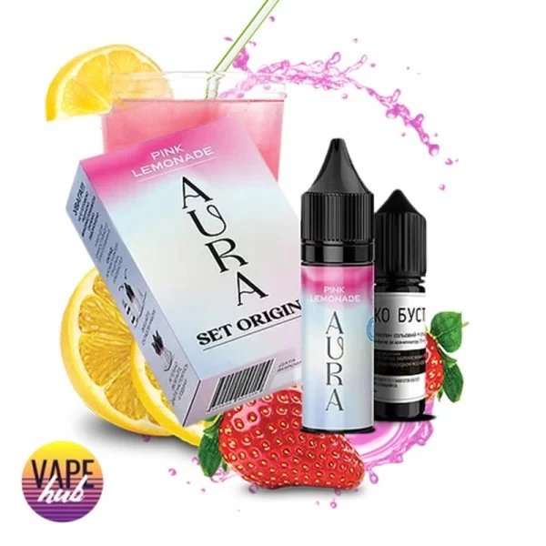 Набір Aura 15 мл, 30 мг - Pink Lemonade — купити