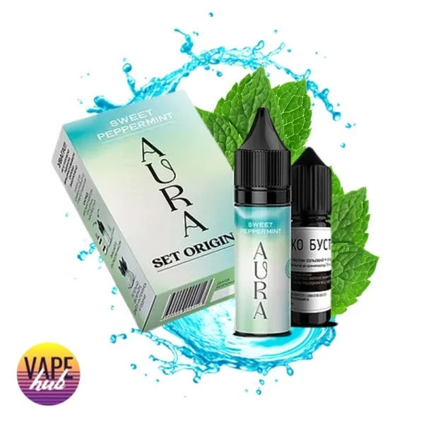 Набір Aura 15 мл, 30 мг - Sweet Peppermint — купити