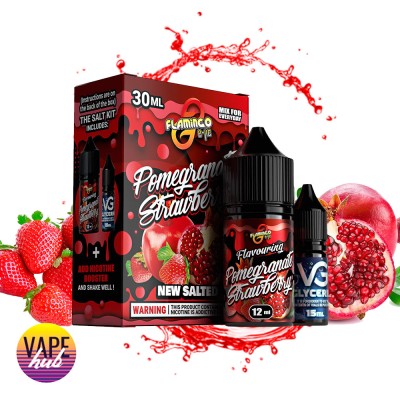 Набор Flamingo 30 Мл 50 Мг Pomegranate Strawberry - купити