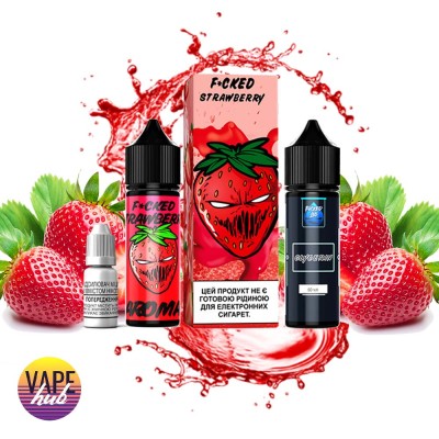 Набор F*cked Lab Organic 60 Мл 3 Мг Strawberry - купити