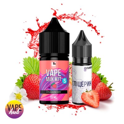 Набор Vape Mix 30 мл 50 мг - Strawberry - купити