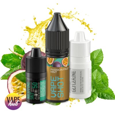 Набір Vape Shot 15 мл 50 мг - Passion fruit-mint - купити