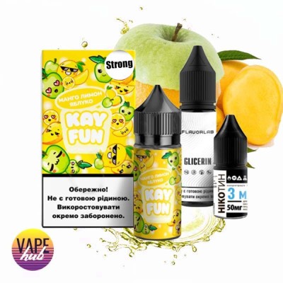 Набір для самозамісу Kayfun Strong 30 мл 50 мг - Mango Apple Lemon - купити