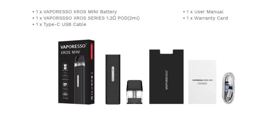 Vaporesso Xros Mini POD