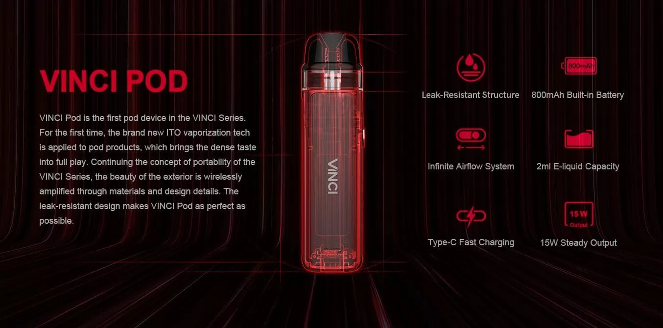 POD система VooPoo Vinci Pod Kit - VAPEHUB