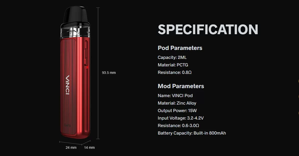 POD система VooPoo Vinci Pod Kit - VAPEHUB