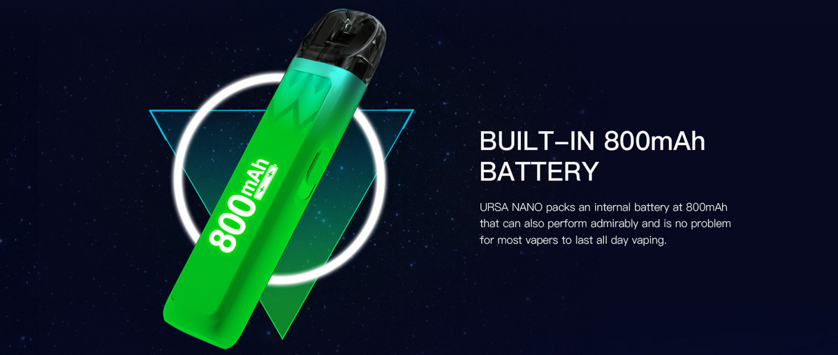 Потерянный вап Ursa Nano Pod Battery